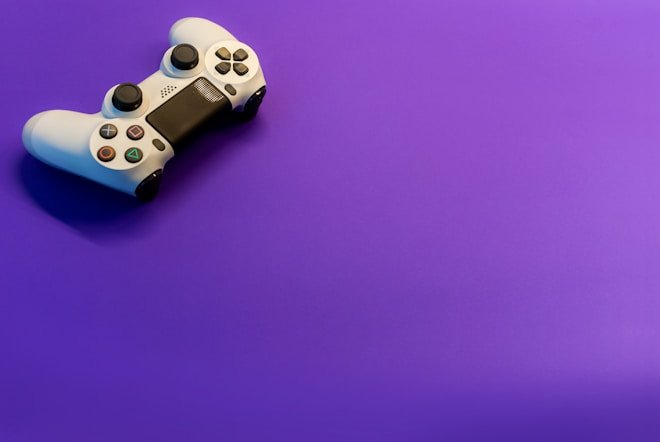 white and black game controller, hangman game