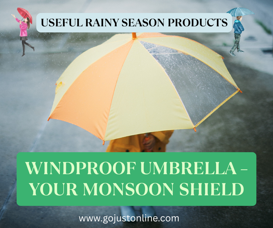 Windproof Umbrella. useful rainy season products
