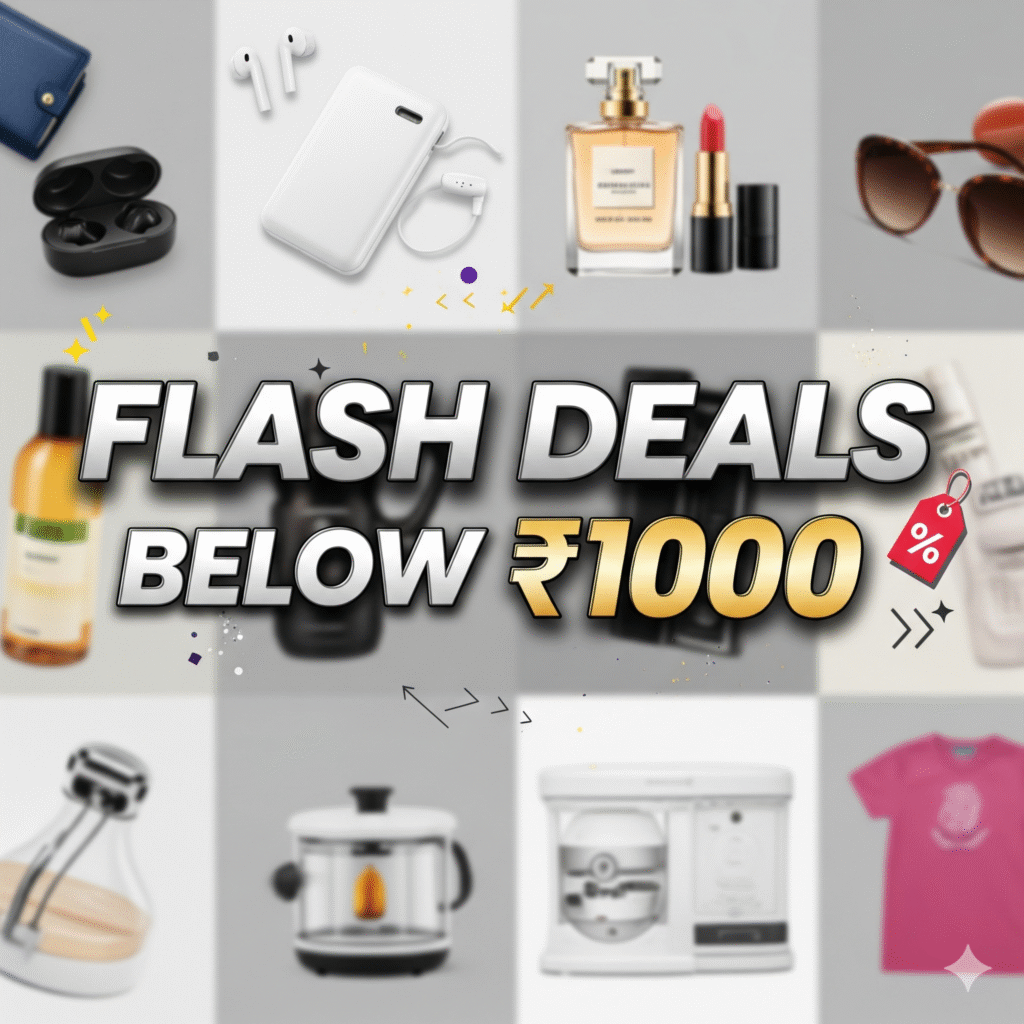 flash deals below Rs 1000