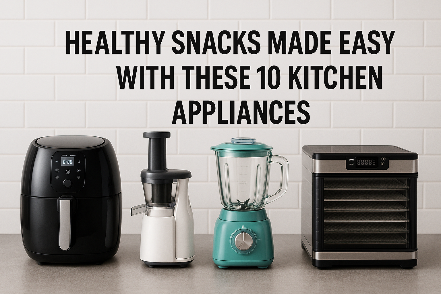 Healthy Snacks Made Easy at Home!